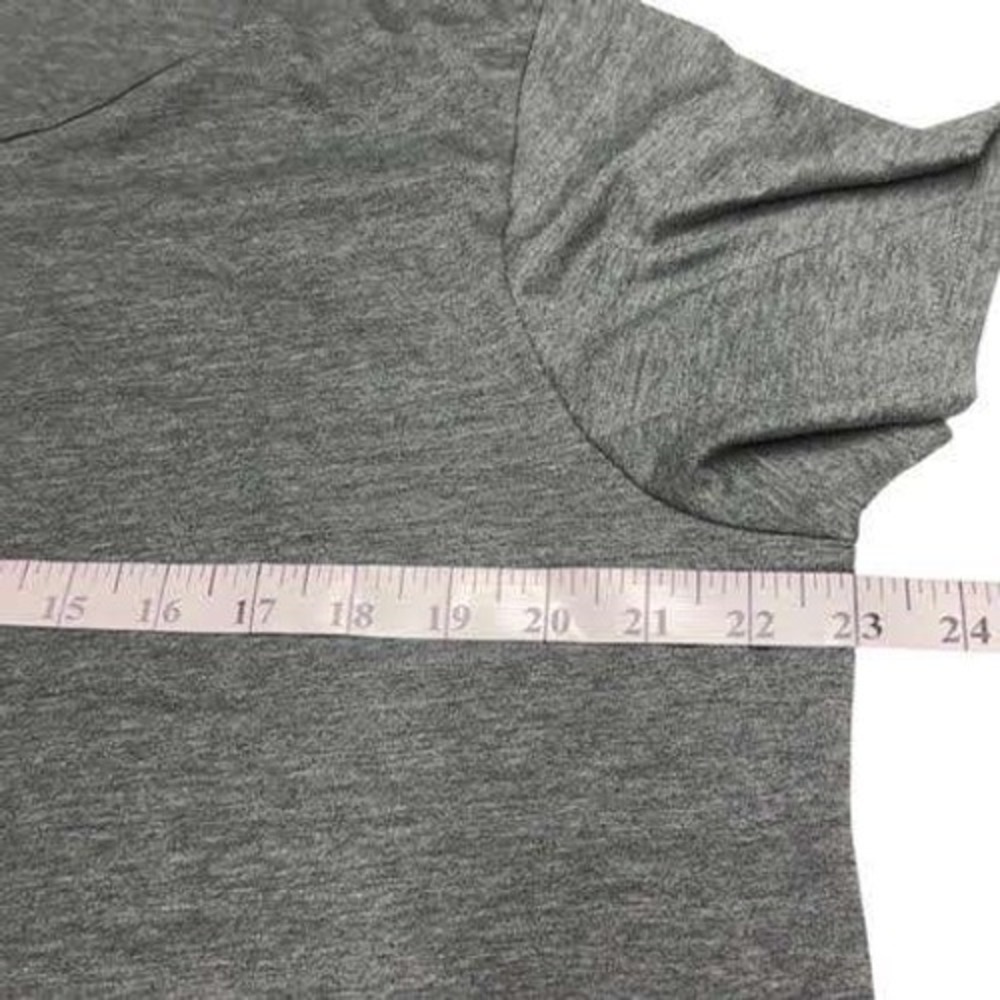 Torrid Clay Gray Green Classic Fit Lightweight Tee - Picture 4 of 5